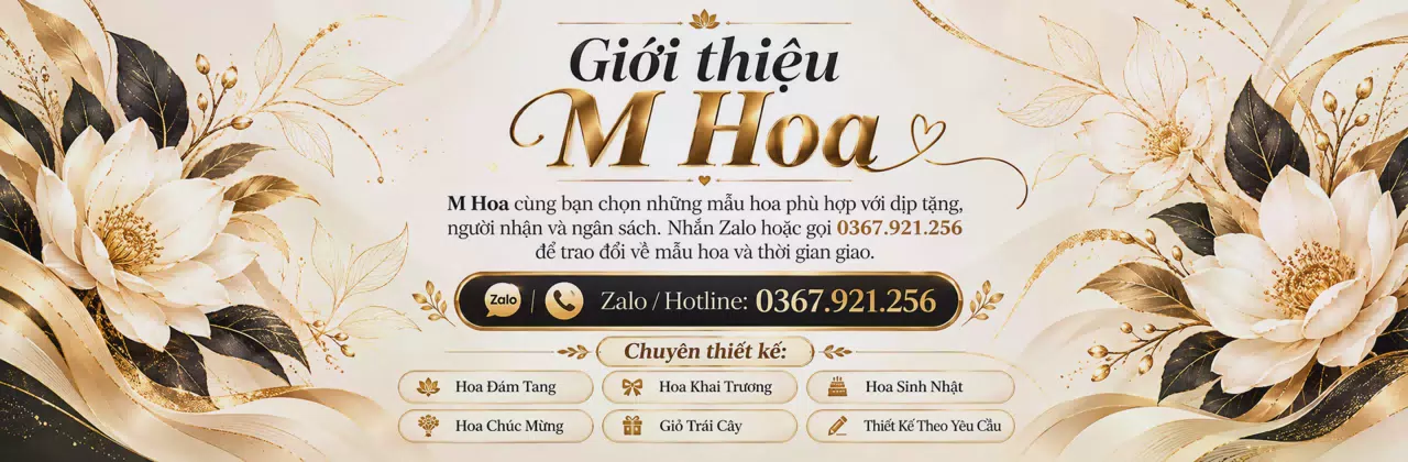 Ảnh bìa Shop hoa tươi Đông Hà - Tư vấn hoa theo từng dịp